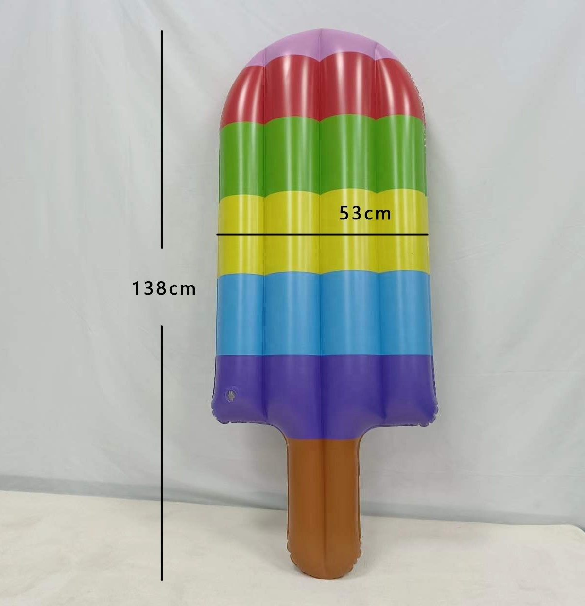 Inflatable floating bed rainbow water discount rainbow floating air charging valve rainbow floating exhaust