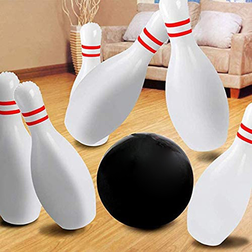 Outdoor Inflatable Bowling Set Inflatable Bowling Package Toys PVC Children's Toys Bowling Balls