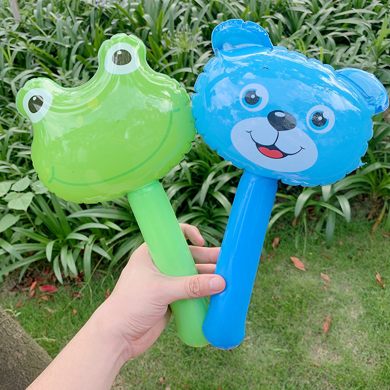 Inflatable PVC animal hammer toy gift for children's toys