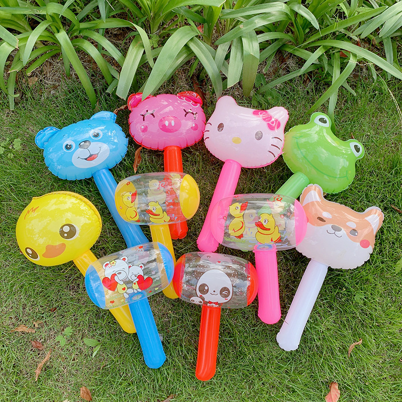 Inflatable PVC animal hammer toy gift for children's toys