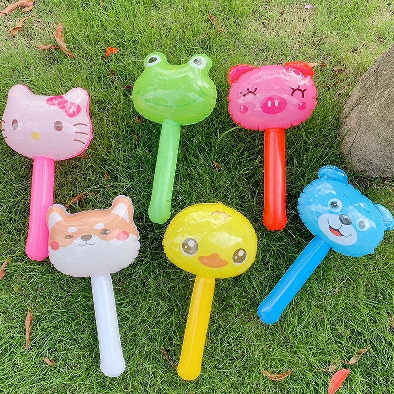 Inflatable PVC animal hammer toy gift for children's toys