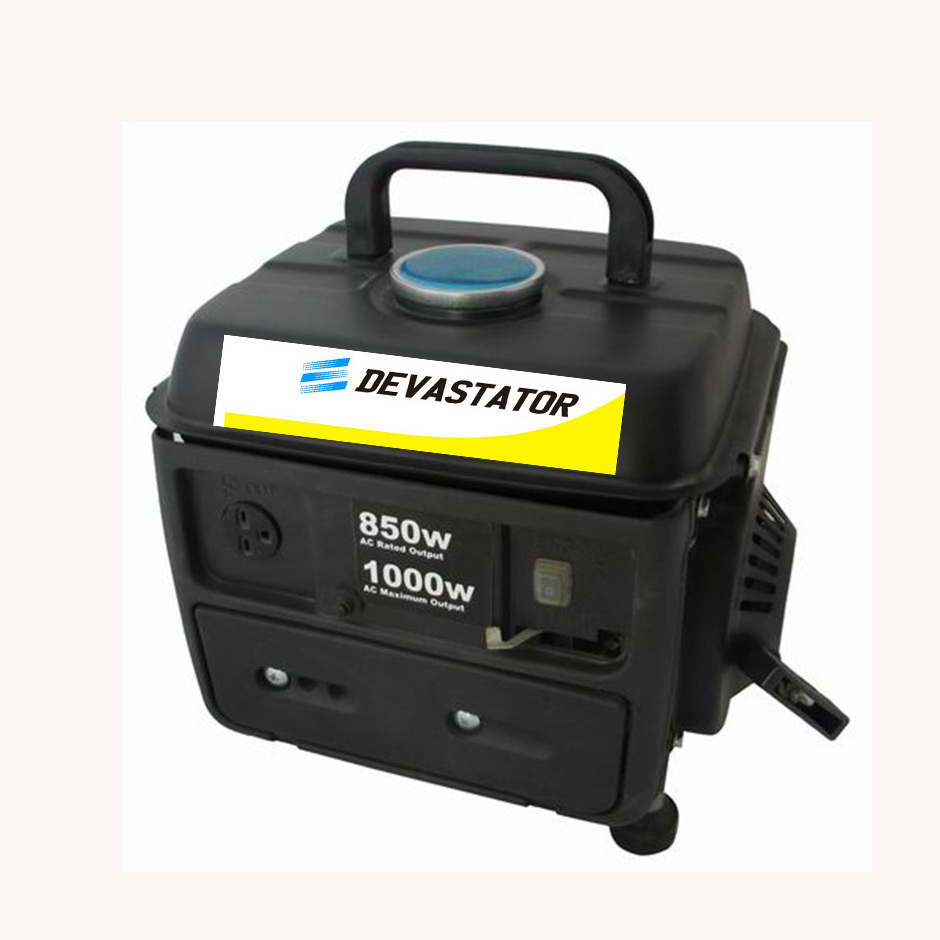 950 Generator 0.65 0.7kw DC 12V Mini Petrol Engine Gasoline Generator 950 Generator Set