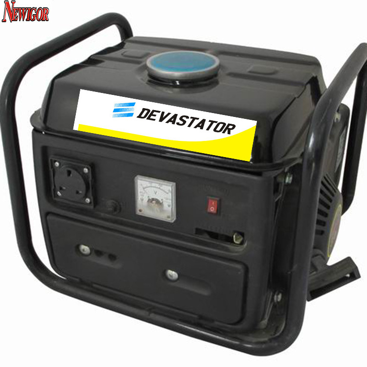 950 Generator 0.65 0.7kw DC 12V Mini Petrol Engine Gasoline Generator 950 Generator Set