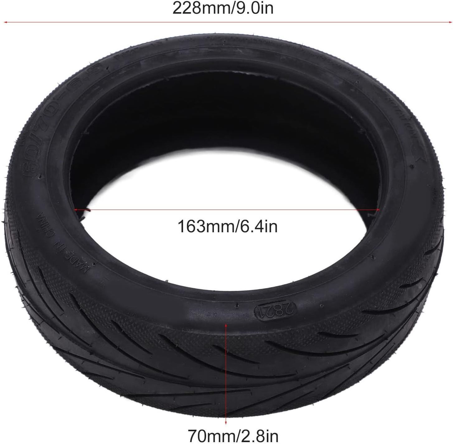 New Image Electric Scooter 10 Inch Original  Vacuum Tyre 60/70- 6.5 Tubeless Tire Suitable For Max G30/G30D/G30P Series Scooter