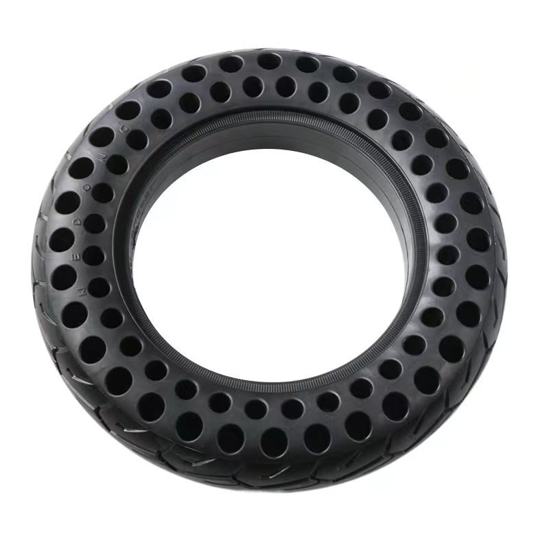 New Image EU Warehouse E Scooter 10x2.125 Honeycomb Solid Tyre 10*2.125 Wheel Tyre For Electric Scooter Skate Board 10 Inch Tire