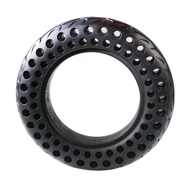 New Image EU Warehouse E Scooter 10x2.125 Honeycomb Solid Tyre 10*2.125 Wheel Tyre For Electric Scooter Skate Board 10 Inch Tire