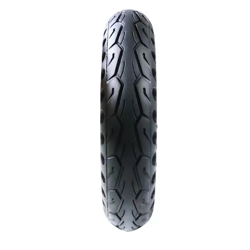 New Image EU Warehouse E Scooter 10x2.125 Honeycomb Solid Tyre 10*2.125 Wheel Tyre For Electric Scooter Skate Board 10 Inch Tire