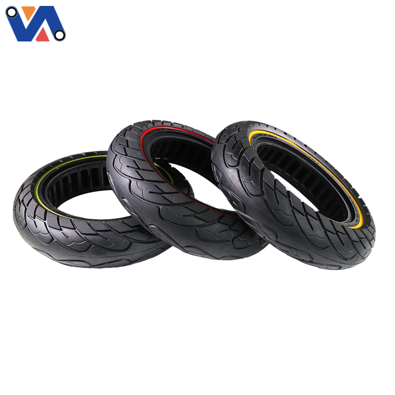 New Image EU Warehouse Scooter Tyre Solid Tire 10*2.5 Max G30 Color Honeycomb Solid Tyre For Ninebot Max G30/G30D/G30P Scooter