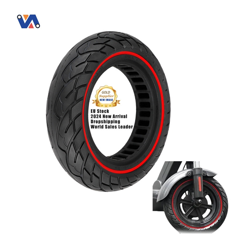 New Image EU Warehouse Scooter Tyre Solid Tire 10*2.5 Max G30 Color Honeycomb Solid Tyre For Ninebot Max G30/G30D/G30P Scooter