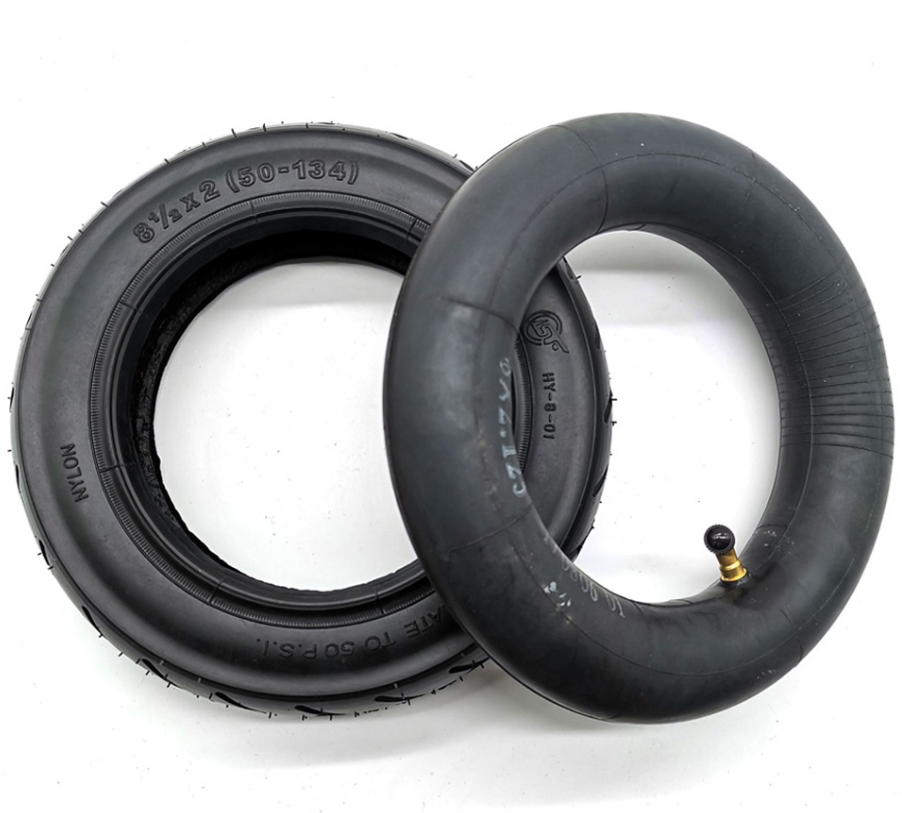 New Image Electric Scooter Accessory 81/2*2(50-134) Thicken Inner Tube Pneumatic Tyre Fit For M365/ Pro/Pro2/1S Electric Scooter