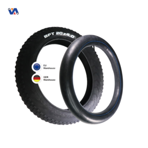 New Image EU Warehouse 20*4.0 Outer Tire Inner Tube MTB Electric Bicycle Part Fat Bike Snow Tires 20 Inch 20x4.0 Fat Cycle Tyres