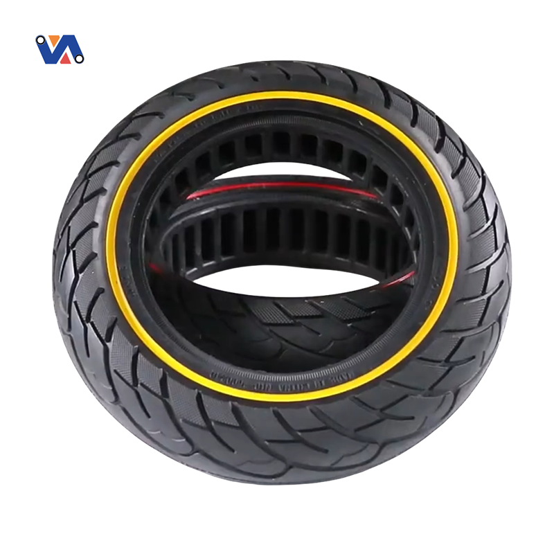 New Image Wholesale EU Stock 10*2.5 Solid Tyre Colorful Honeycomb Tire For Kugoo M4 10x2.50 Wheel 10 Inch Electric Scooter Tyres