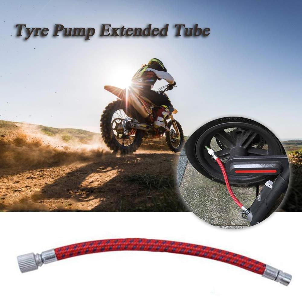 Tyre Valve Extension Adaptor For Xiaomi Mijia M365 Pump Extended Nozzle Air Inflator Soft Tube Electric Scooter Parts