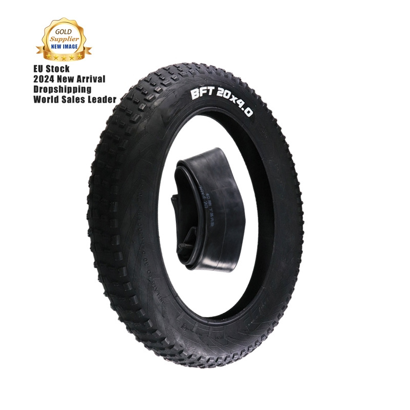 New Image E-bike Accessory 20 Inch Compatible With 20 x 4.0 Electric Mountain Bike Outer Tyre Inner Tube Fat Bike Tires 20x4.0