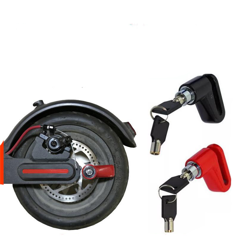 New Image Anti theft Wheel Disc Brake Lock Security Electric Bike Lock For Mountain Bicycle Cycling Accessories Bike Accessory