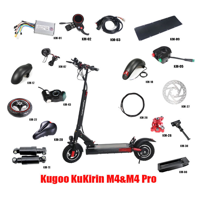 Hot Selling Tire Motor Light Brake Charger Dashboard Full Sets Scooter Spare Parts For Kugoo Kukrin Scooter Spare Parts