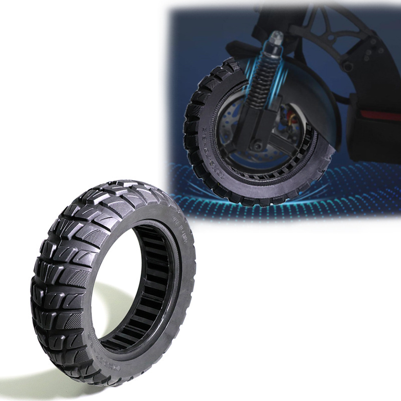 New Image Self-balancing Electric Scooter 10 Inch 10x2.70-6.5 Solid Tubeless Hollowed Solid Tire Chinese Scooter Body Parts Tire