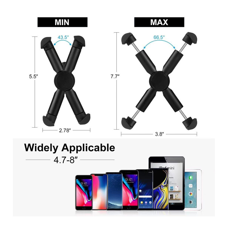 New Image Phone Stand Holder phone Mount Clip Stand Bracket GPS Holder Electric Handlebar Phone Cradle Bike Mobile holder