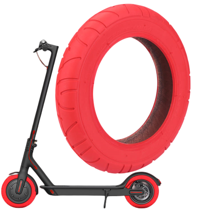 New Image Red Color 10 Inch Scooter Tire Automatic Intelligent Balance 10*2 Inch Outer Tire For M365 Electric Scooter Snow Tires