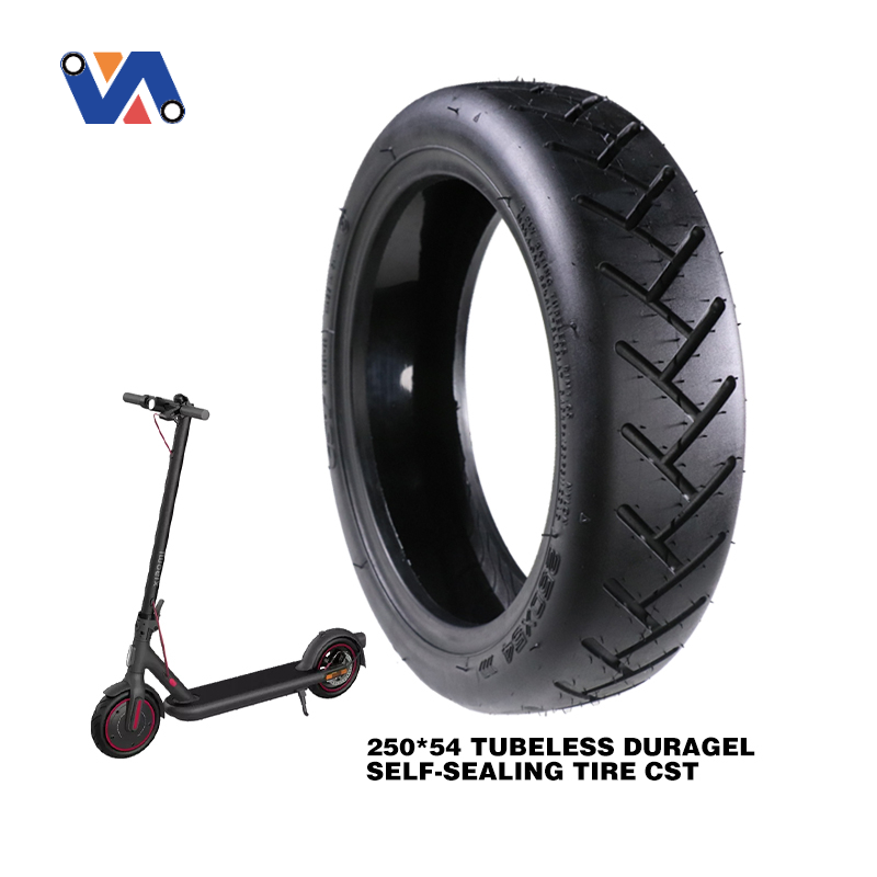 New Image 10 inch 250*54 Tubeless Tire with ANTI-PUNCTURE GEL for Xiaomi 4Ultra Electric Scooter DuraGel Sel-Sealing Tire