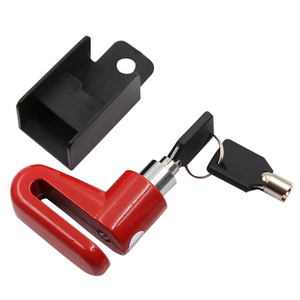 New Image Anti-Theft Wheel Disc Brakes Lock For Mijia M365 Electric Scooter Safety Motorbike Lock With Steel Wire