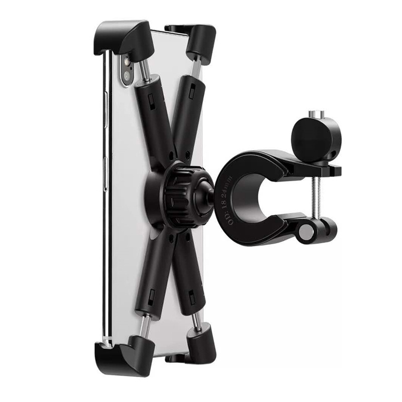 New Image Phone Stand Holder phone Mount Clip Stand Bracket GPS Holder Electric Handlebar Phone Cradle Bike Mobile holder