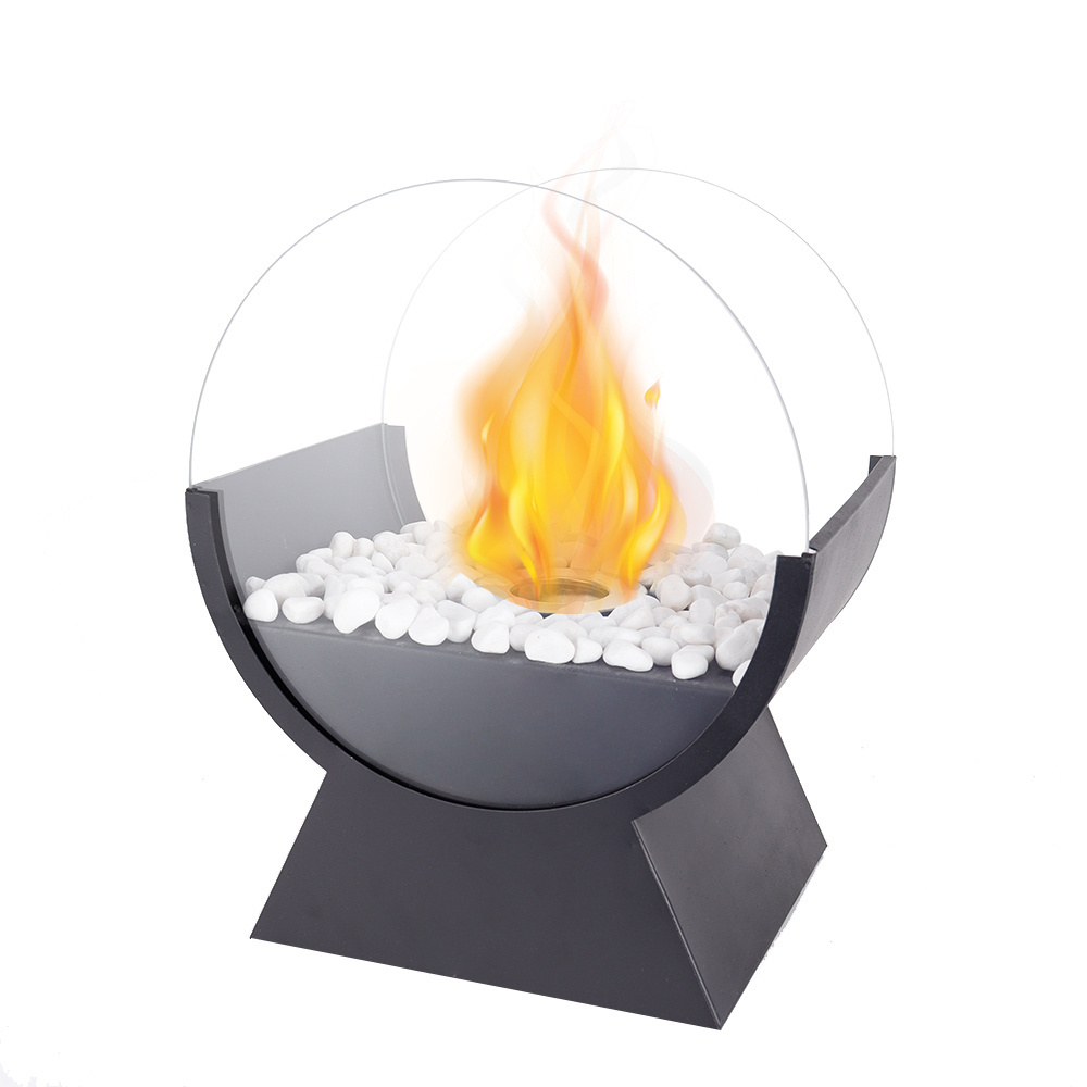 Free Shipping Tabletop Portable Alcohol Fireplace Smokeless Clean Long Burning Mini Decorative Firepit