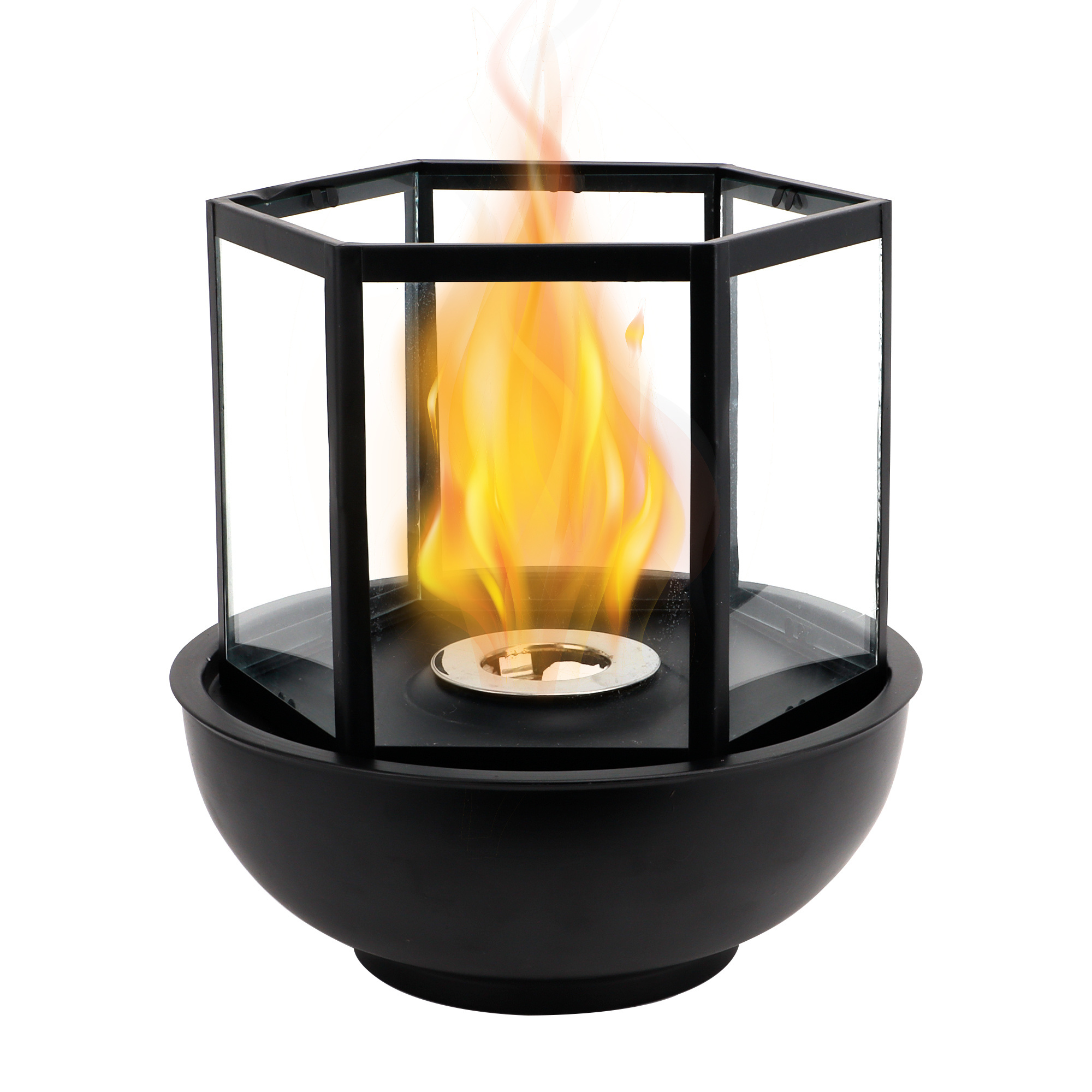 Indoor Bioethanol Fireplaces Bio ethanole Bowl Tabletop Smokeless Firepit For Dining Room