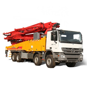 Brand New 43m Hydraulic Boom Truck Mounted Concrete Pump Truck with Parts HB43K