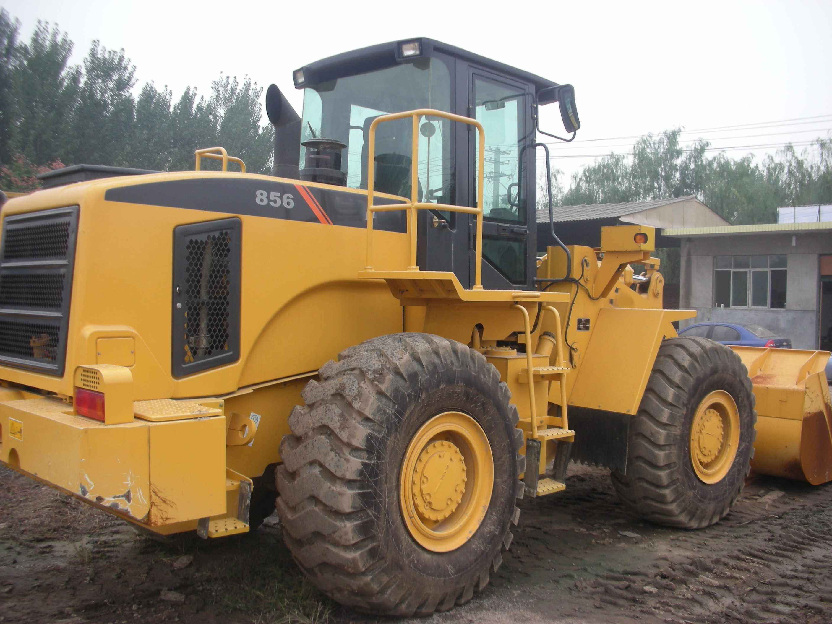 Chinese top brand loader 862H wheel loader with Desert tires on hot sale