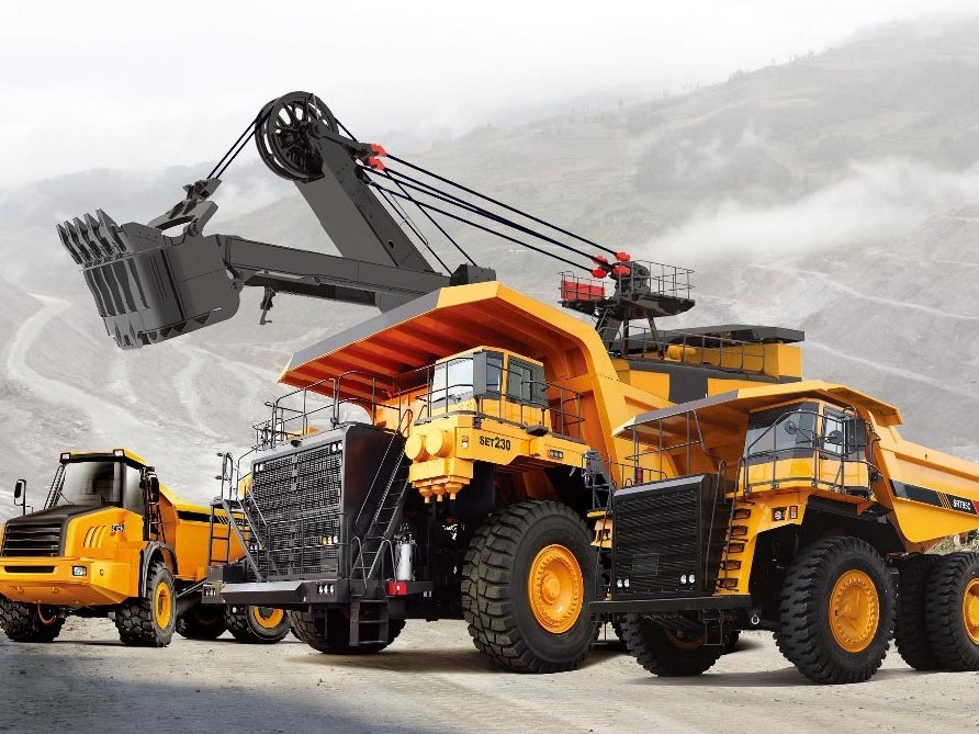 Hot Sale Coal Mining Mine Dump Truck 95 ton SRT95C with Factory Price