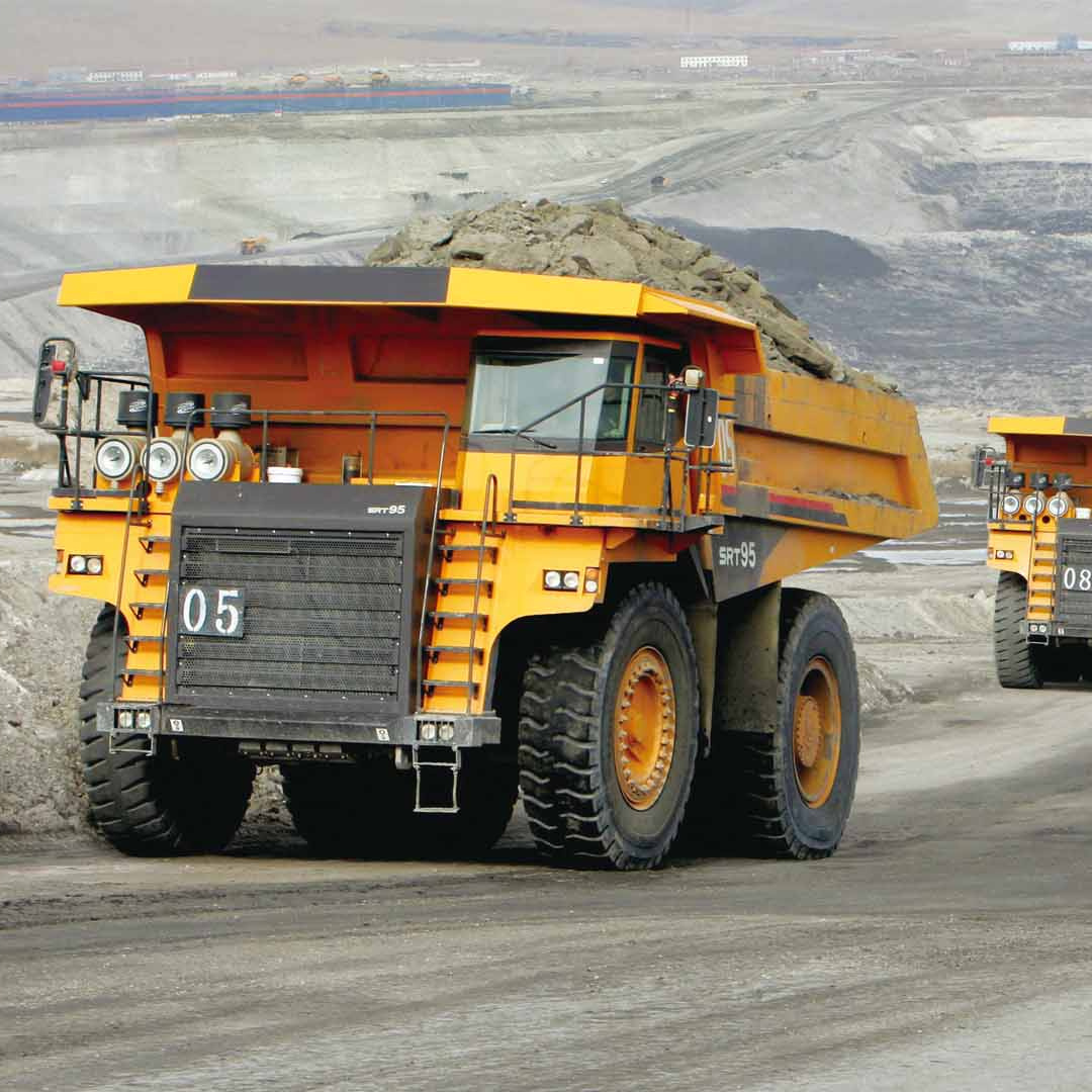 New High Quality Tracked Mining Dump Truck 55 Ton Dump Truck SRT55D with Low Price