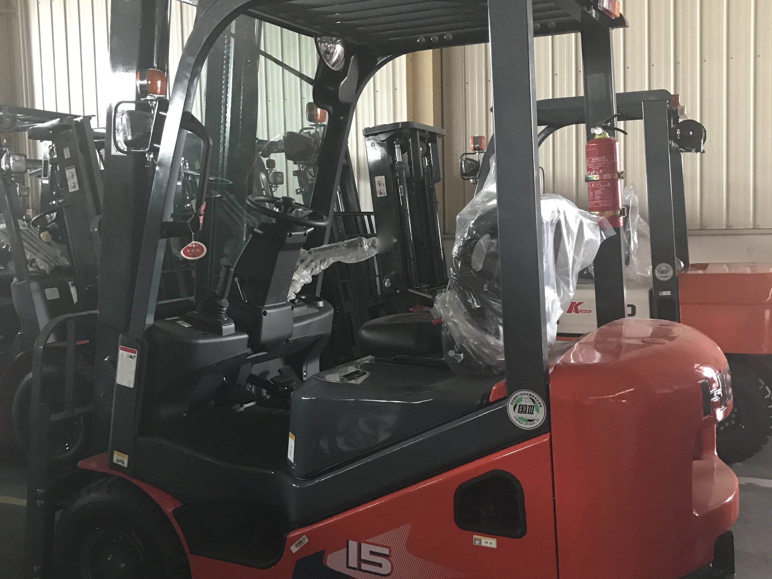 Hot Sale 1.5 Ton New Forklift CPCD15 with Double Fork  with High Performance