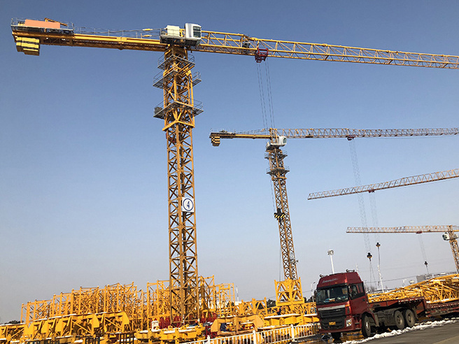 Brand New Construction Machine Topkit Tower Crane XGT7020 70m jib 20ton  on Hot Sale