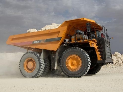 Hot Sale Coal Mining Mine Dump Truck 95 ton SRT95C with Factory Price