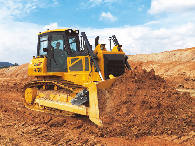 Mini Bulldozer100HP SHANTUI Bulldozer With Low Price SD10Y With Backhoe Hot Selling