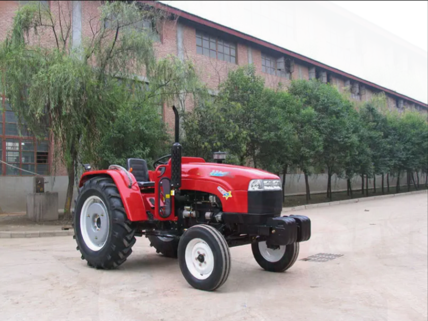 China Diesel High Power MG600 60hp Garden Tractor with Snow Plow on hot sale