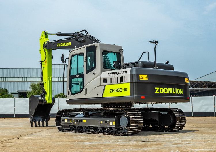 ZOOMLION 13 ton 14 ton crawler excavator for construction ZE135E-10