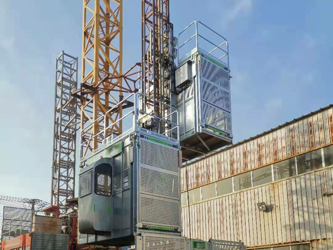 top brand building hoist Construction Hoist SC270 Building Construction Elevator Building Hoist For Sale