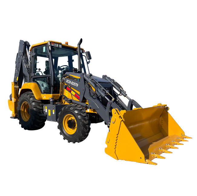 Brand new backhoe loader XC8-S3570 backhoe digger with 1m3 bucket