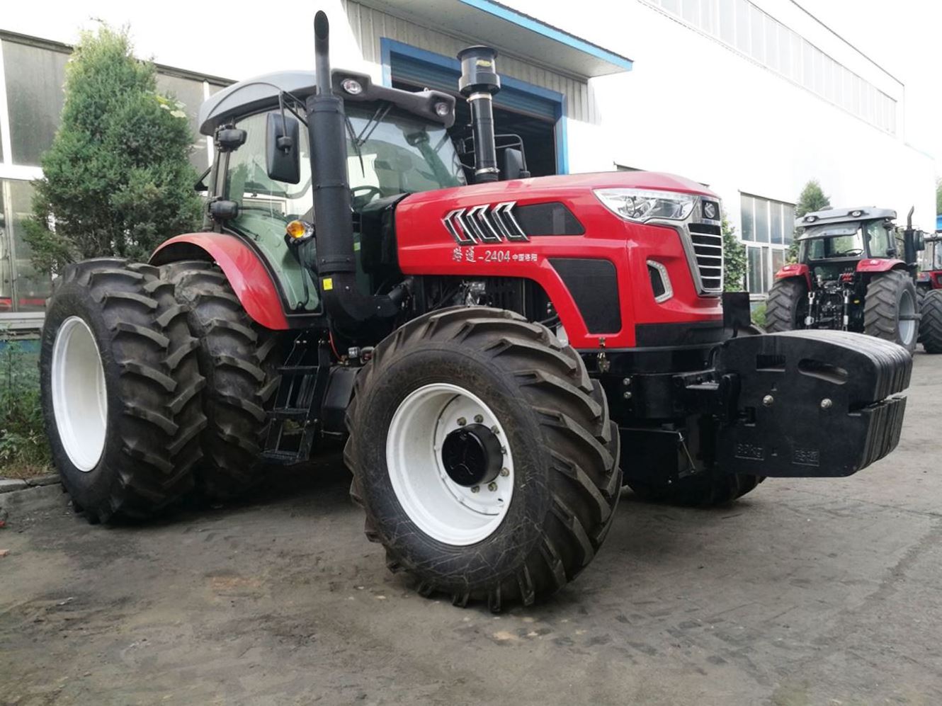 New 110 HP Tractor with Snow Blower