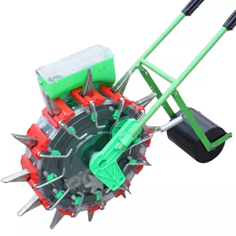 agricultural bean peanut seeding planter manual push fertilizer seeder seeding machine for sale