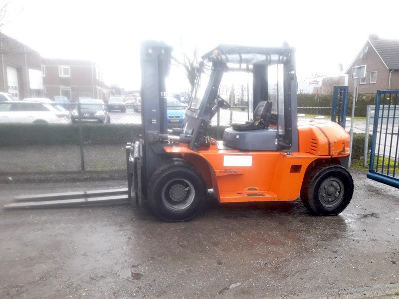 Heli Cpcd60 6 Meters Lifting Height Forklift 6 Ton Used Forklift With Part