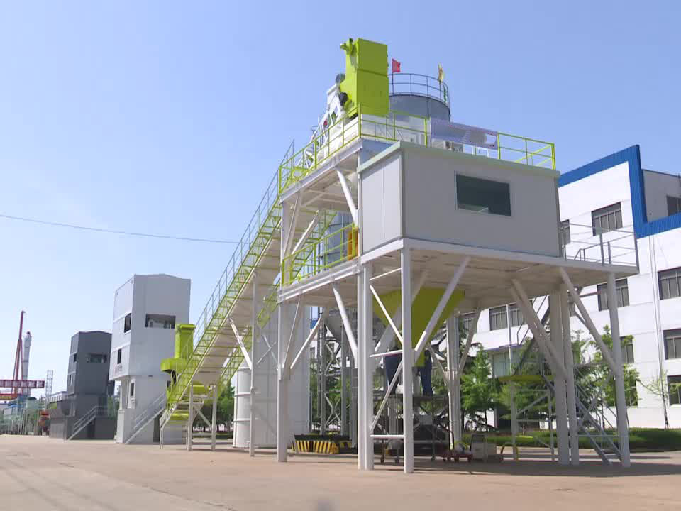 china famous Best Selling Famous Brand Asphalt Dry Mix Mortar Plant HZS30 with Advanced Technology