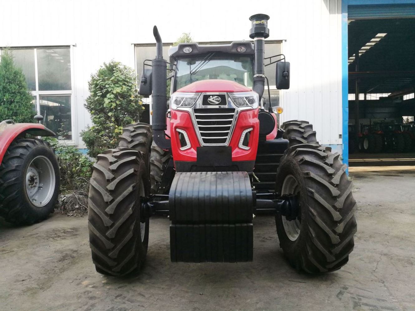 New 110 HP Tractor with Snow Blower