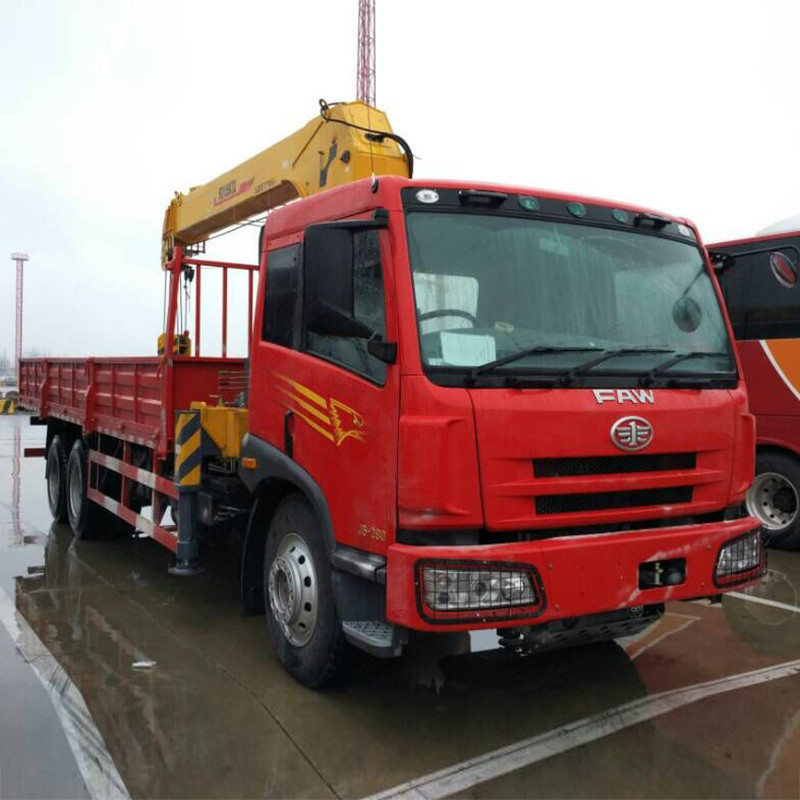 Official Manufacturer SQ10SK3Q crane boom hydraulic lorry 10 ton knuckle telescopic boom truck mounted crane for sale