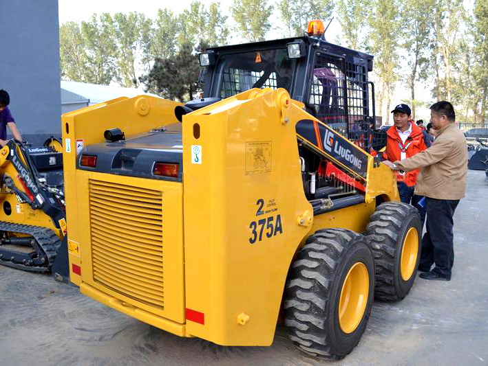 Mini Loader brand New Skid Steer Loader 1050kg 385B With Snow Plow