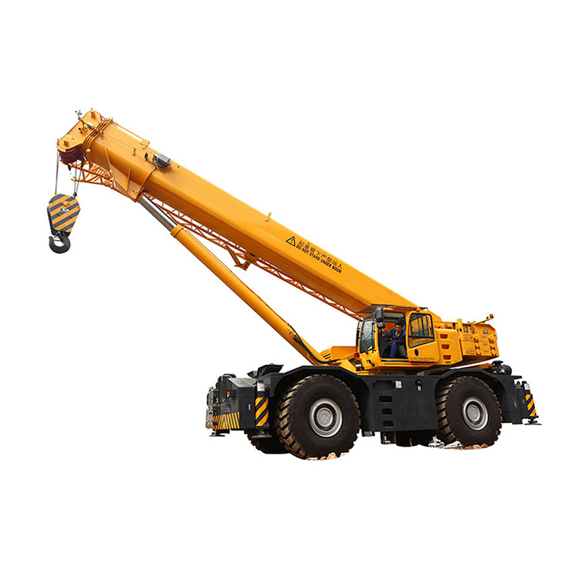 Chinese 120ton Rough Terrain Crane RT120U with Factory Price