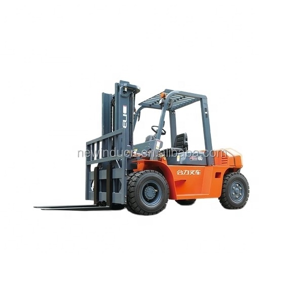 Heli Cpcd60 6 Meters Lifting Height Forklift 6 Ton Used Forklift With Part