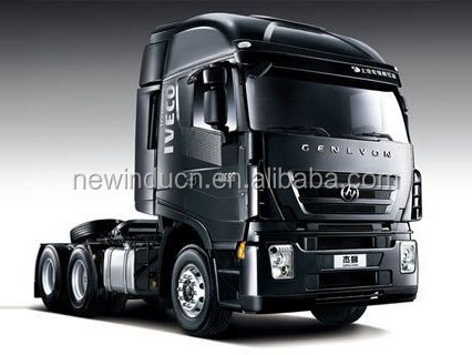 Newindu Technology Hongyan 6x4 10 Wheel Tractor Truck and Trailer